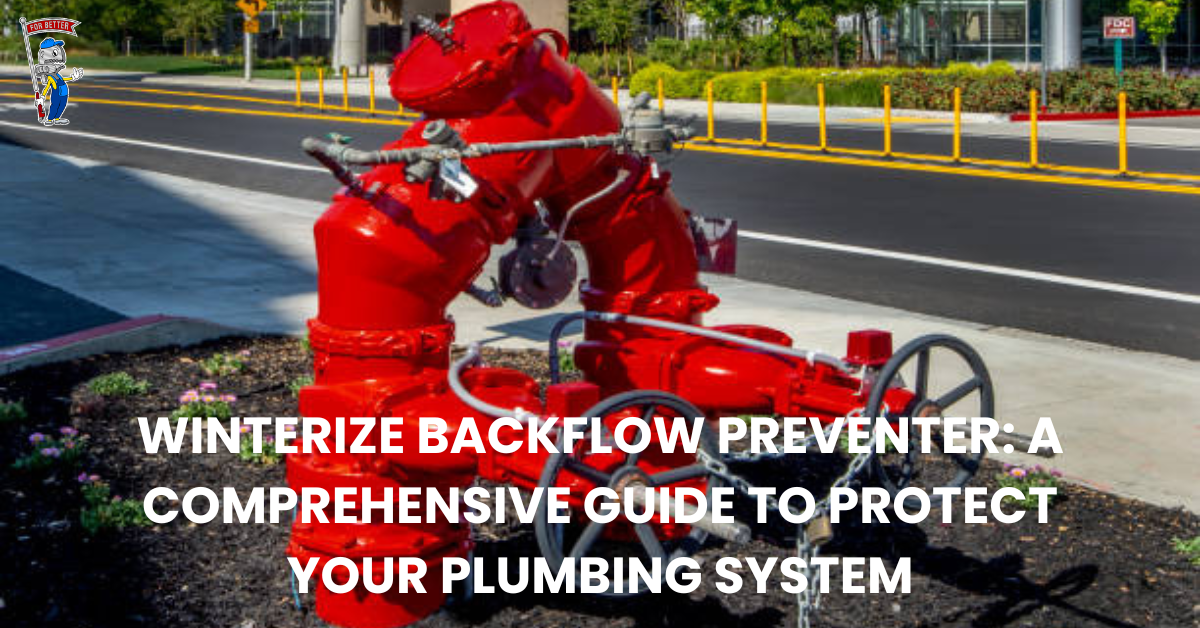 Winterize Backflow Preventer