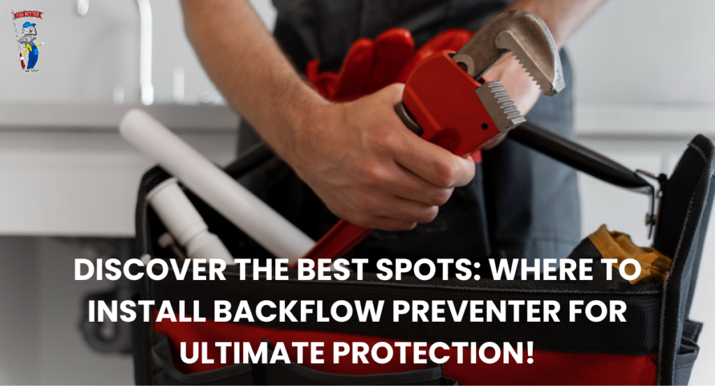 Where to install backflow preventer image