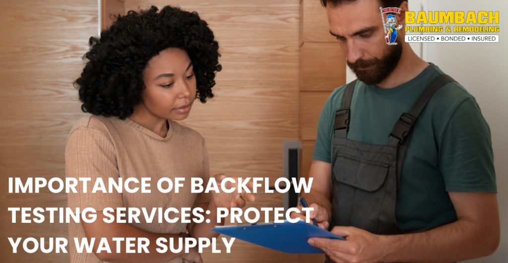 Importance of Backflow Testing Services Blog Post Image