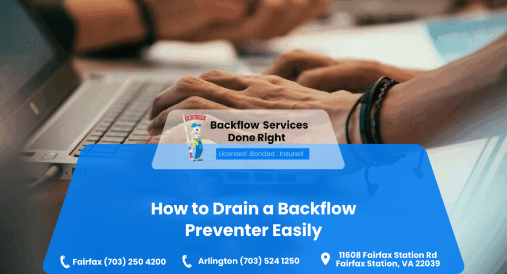 How to Drain a Backflow Preventer Blog Image
