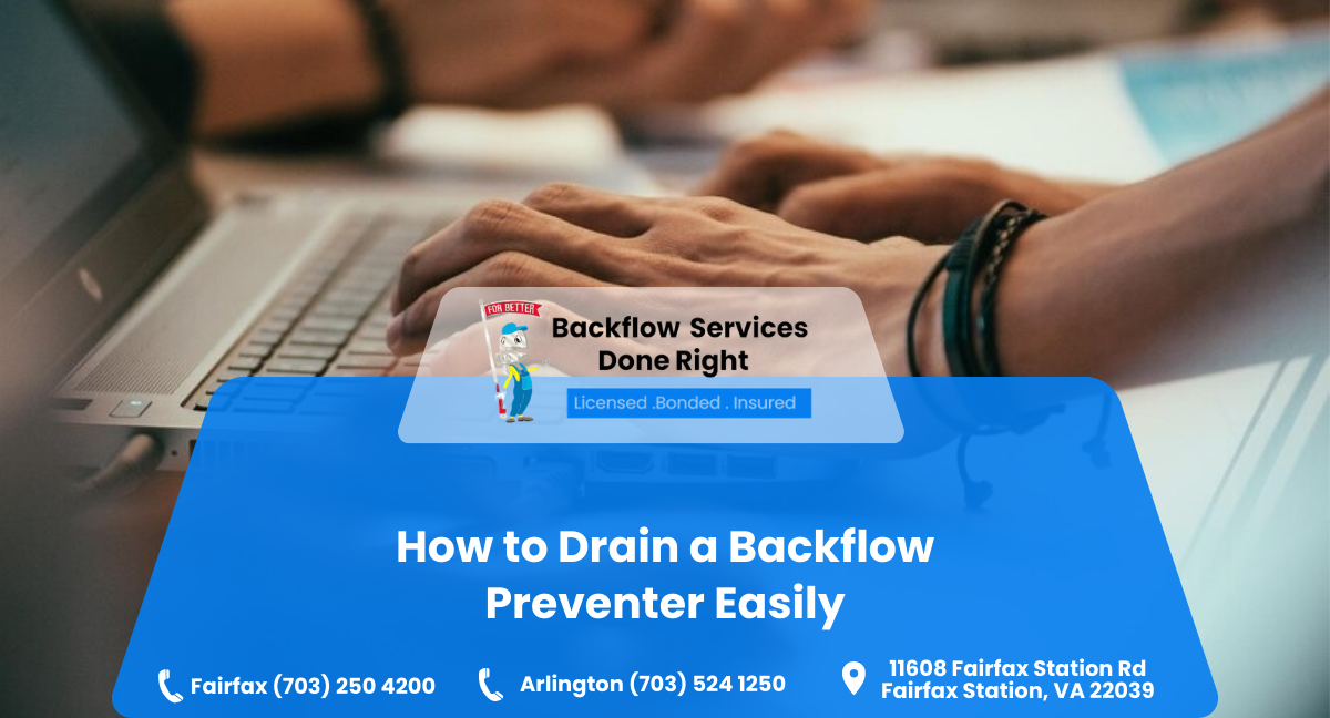 How to Drain a Backflow Preventer Blog Image