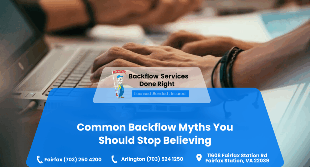 Common Backflow Myths Blog Post Image