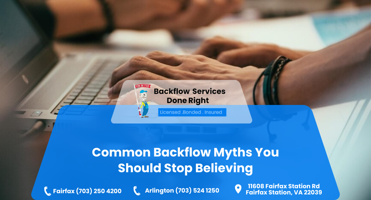 Common Backflow Myths Blog Post Image