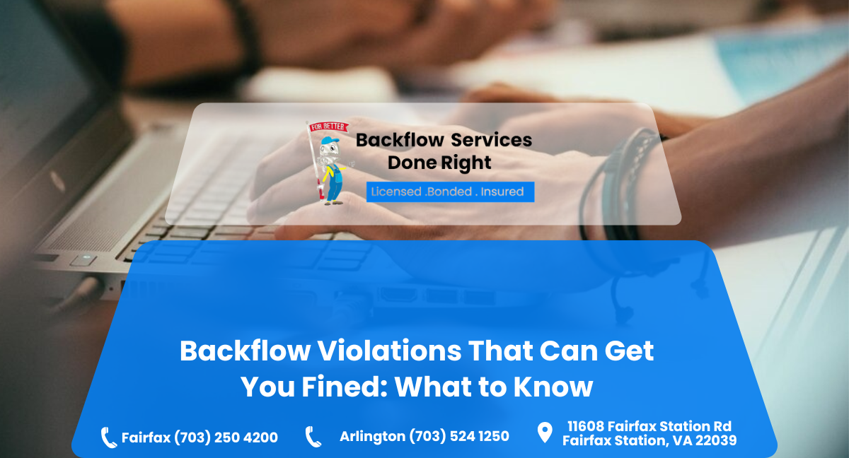 Backflow Violations That Can Get You Fined Blog Image