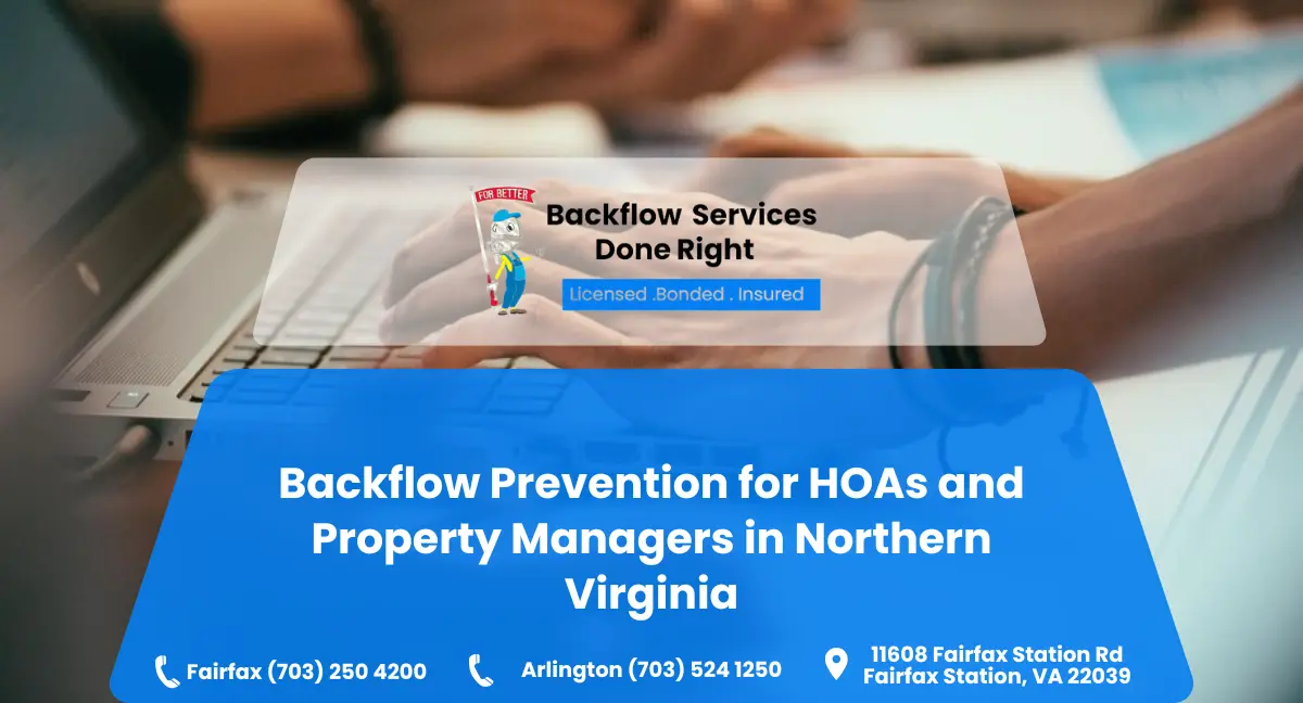 Backflow Prevention for HOAs Northern Virginia Guide