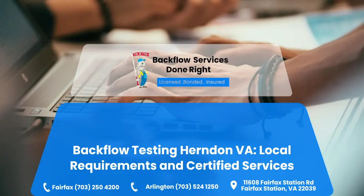 Backflow Testing Herndon VA | Certified Local Services